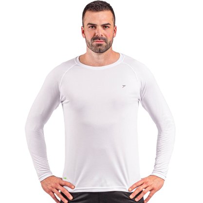 Camiseta Poker M/L Fator de Proteção UV 50+ Masc 04422-BR