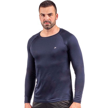 Camiseta Poker M/L Fator de Proteção UV 50+ Masc 04422-MR