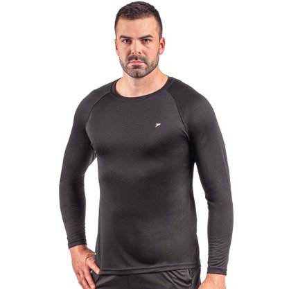 Camiseta Poker M/L Fator de Proteção UV 50+ Masc 04422-PT
