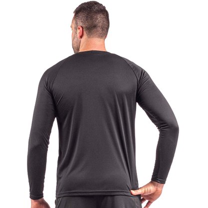 Camiseta Poker M/L Fator de Proteção UV 50+ Masc 04422-PT