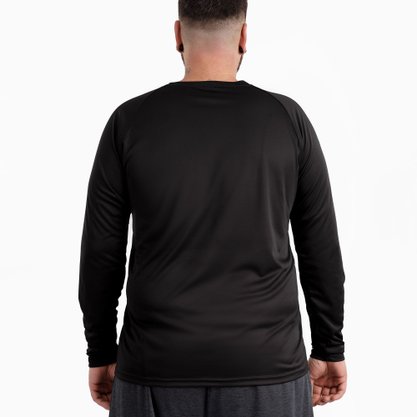 Camiseta Poker M/L Fator de Proteção UV 50+ Masc 04427-PT