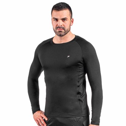 Camiseta Poker M/L Térmica Skin Basic 4 Unissex 04415-PT