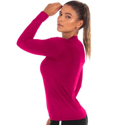 Camiseta Poker M/L Térmica Skin New Feminino 04499-RO