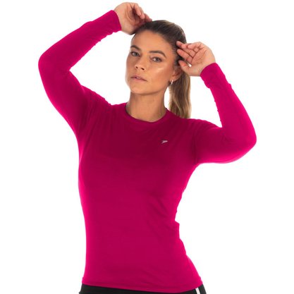 Camiseta Poker M/L Térmica Skin New Feminino 04499-RO