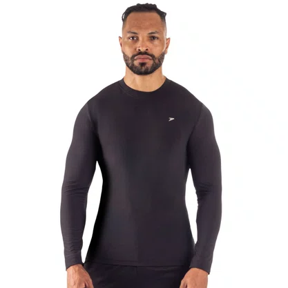 Camiseta Poker M/L Térmica Skin New Masculina 04498-PT