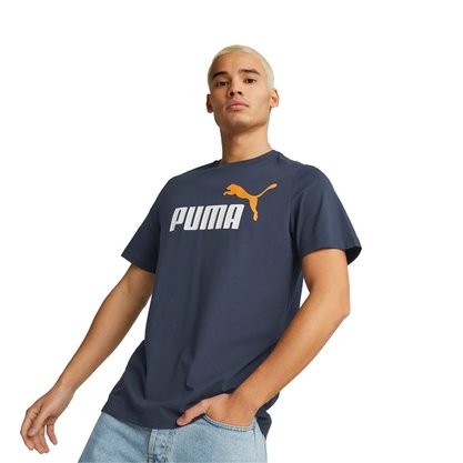 Camiseta Puma Ess+ 2 Logo Masculina 586759-15