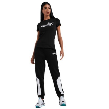 Camiseta Puma Ess Logo Feminina 586774-01