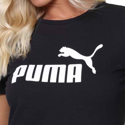 Camiseta Puma Ess Logo Feminina 680768-01