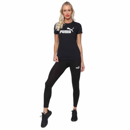 Camiseta Puma Ess Logo Feminina 680768-01