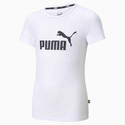 Camiseta Infantil Puma Ess Logo 587029-02
