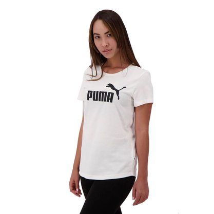 Camiseta Puma Essentials Logo Feminino 586774-02