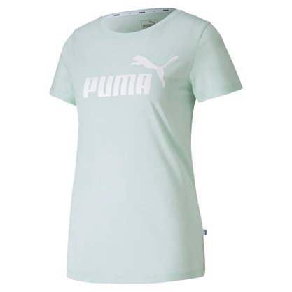 Camiseta Puma Essentials Logo Heather Feminina 852127-84
