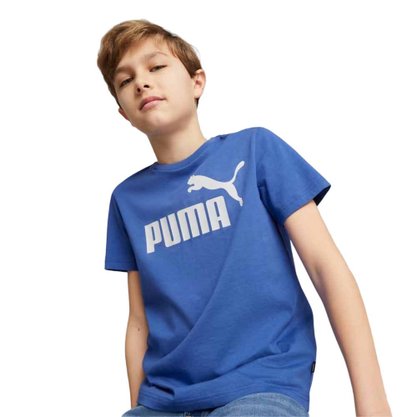Camiseta Infantil Puma Essentials Logo 586960-92