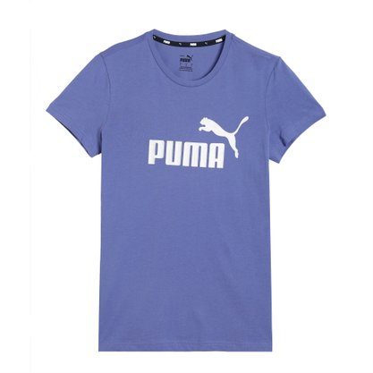 Camiseta Puma Essentials+ Metalic Logo Feminina 586890-14