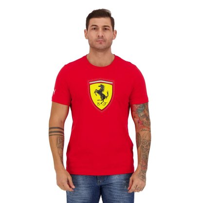 Camiseta Puma Ferrari Race Colored Masculina 533753-02