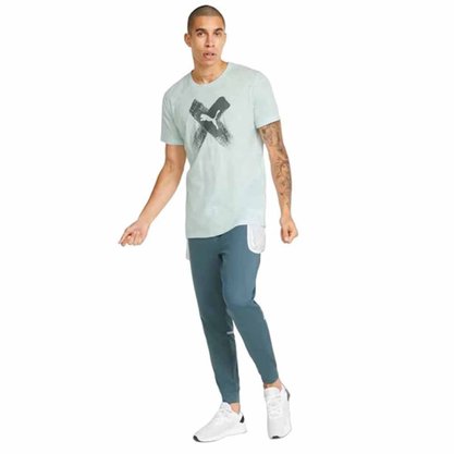 Camiseta Puma Graphic Cat Recycled Masculino 522541-01