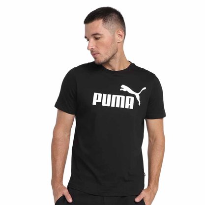 Camiseta Puma M/C Ess Logo Masculina 586666-01