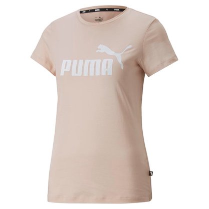 Camiseta Puma M/C Essentials Logo Feminina 521185-16