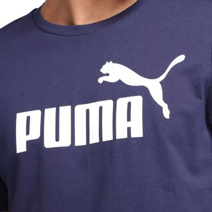 Camiseta Puma M/C Essentials Logo Masculina 684365-03