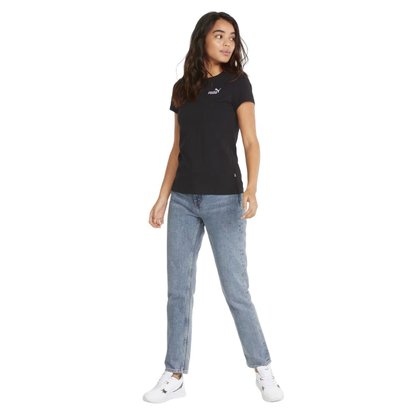 Camiseta Puma M/C Essentials Small Logo Feminina 684374-01