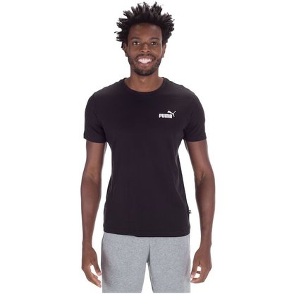 Camiseta Puma M/C Essentials Small Logo Masculina 684377-01