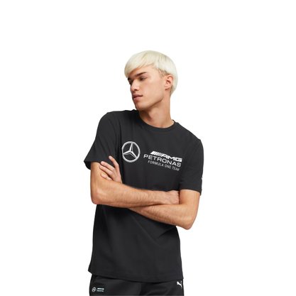 Camiseta Puma M/C Mercedes-AMG Ess Logo Masculina 536447-01