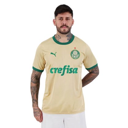 Camiseta Puma M/C Palmeiras III 24 Masculina 780968-01