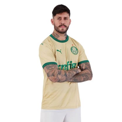 Camiseta Puma M/C Palmeiras III 24 Masculina 780968-01