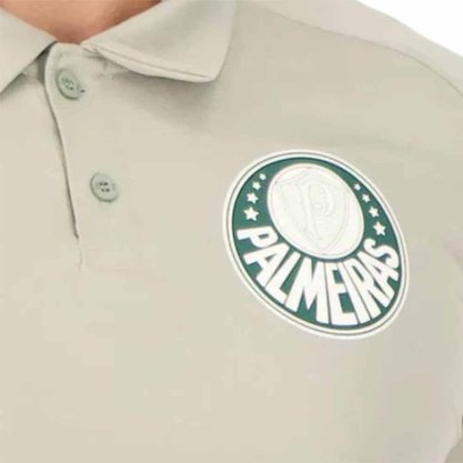 Camiseta Puma M/C Polo Palmeiras 23/24 Masculina 773475-01