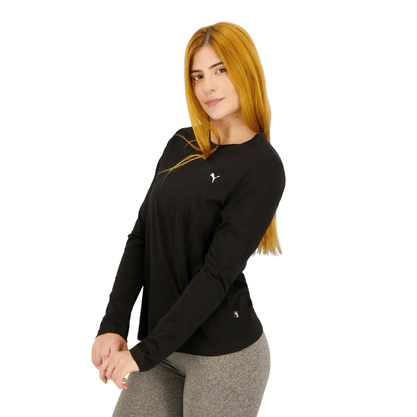 Camiseta Puma M/L Essentials Feminina 586782-51