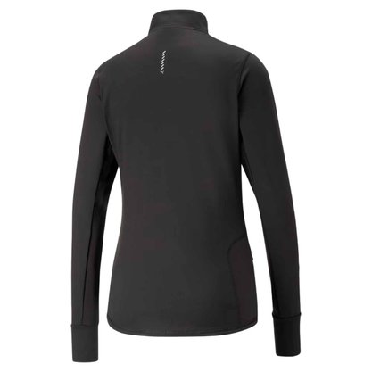 Camiseta Puma M/L Run Favorite Zip Feminina 523170-01