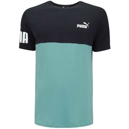 Camiseta Puma Power Colorblock Masculina 671523-04