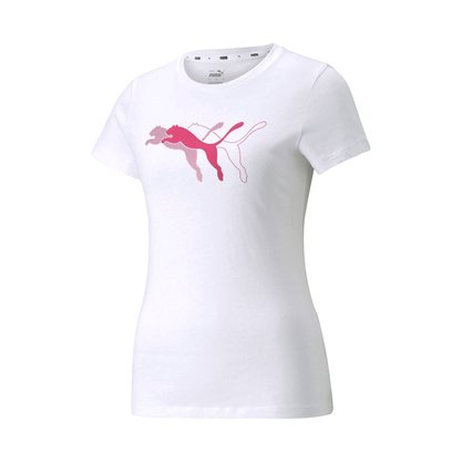 Camiseta Puma Power Graphic Feminina 847112-02