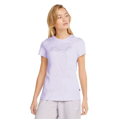 Camiseta Puma Power Graphic Stardust Feminina 848826-73