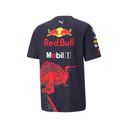 Camiseta Puma Red Bull Racing Team Masculina 763266-01