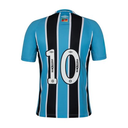 Camiseta Umbro M/C Grêmio I 2025 N10 Masculina U31G03492-312