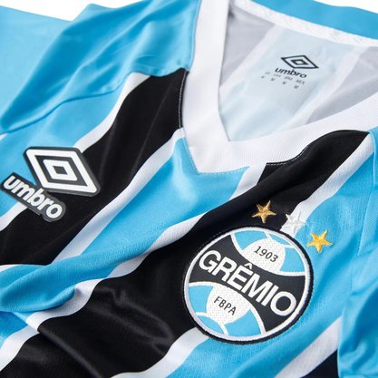 Camiseta Umbro M/C Grêmio I 2025 N10 Masculina U31G03492-312