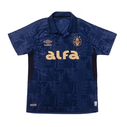 Camiseta Umbro M/C Grêmio III 2025 Masculina U31G03837-719