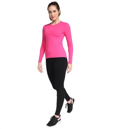 Camiseta Speedo Manga Longa UV Protecion Feminina 071715-061