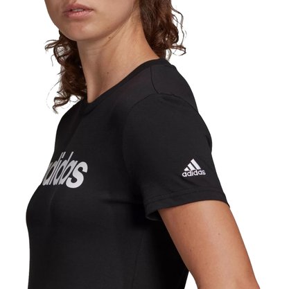 Camiseta Adidas Essentials Slim Logo Feminina GL0769