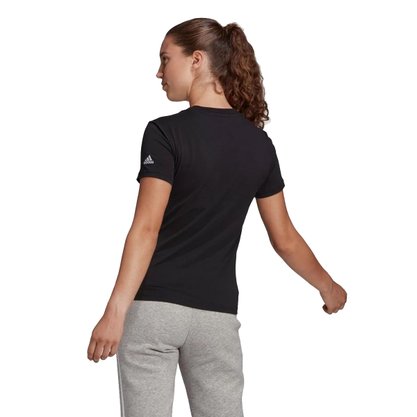 Camiseta Adidas Essentials Slim Logo Feminina GL0769