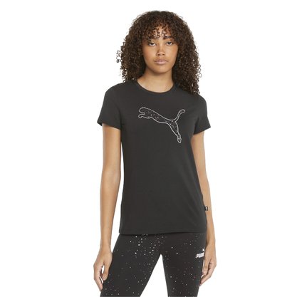 Camiseta Puma Power Graphic Stardust Feminina 848826-01