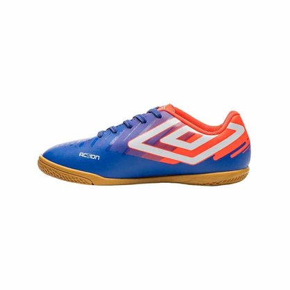 Chuteira Juvenil Umbro Futsal Action Jr U07FB00285-302