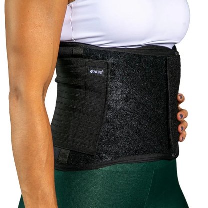 Cinta Abdominal Acte Modeladora Ajustável Unissex R43