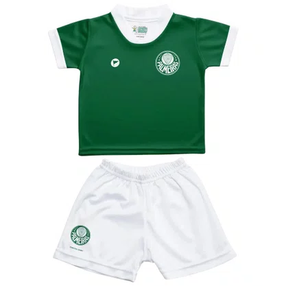 Conjunto Inf Torcida Baby Palmeiras Sublimado 031SS-PAL