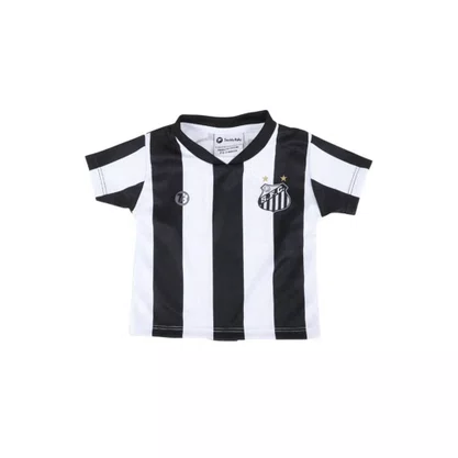 Conjunto Inf Torcida Baby Santos Sublimado 031SS-SAN