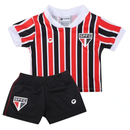 Conjunto Inf Torcida Baby São Paulo Sublimado 031SS-SPL
