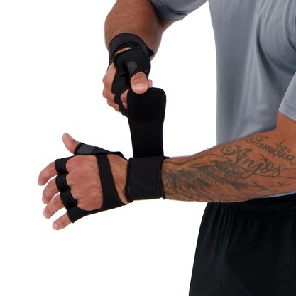 Luva Poker Neoprene Com Munhequeira Unissex 01900-00