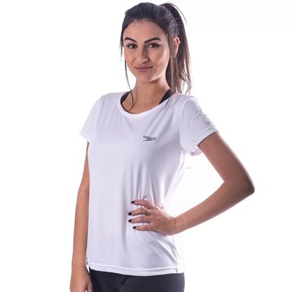 Camiseta Speedo Interlock Canoa Feminina 071687-001