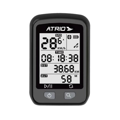 GPS para Bike Atrio Iron Tela de 1,9 Polegadas Unissex BI091